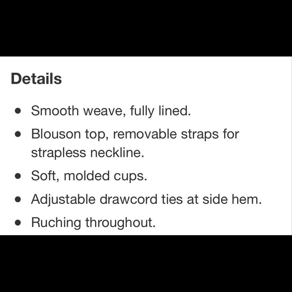 HOST PIC🎈GAP Maternity Navy/White Stripe Swim Top - Picture 4 of 5